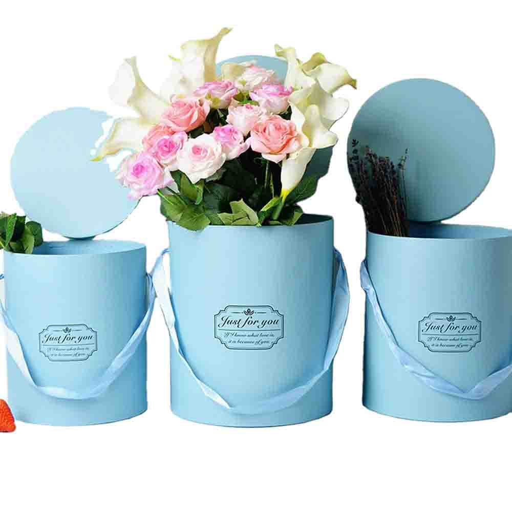 Flower Box Paper Tube For Gift